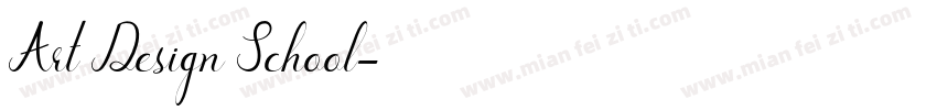 Art Design School字体转换